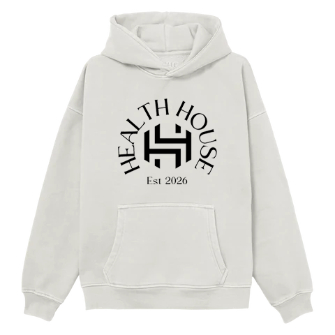 Health House Circle Logo Oversized Hoodie