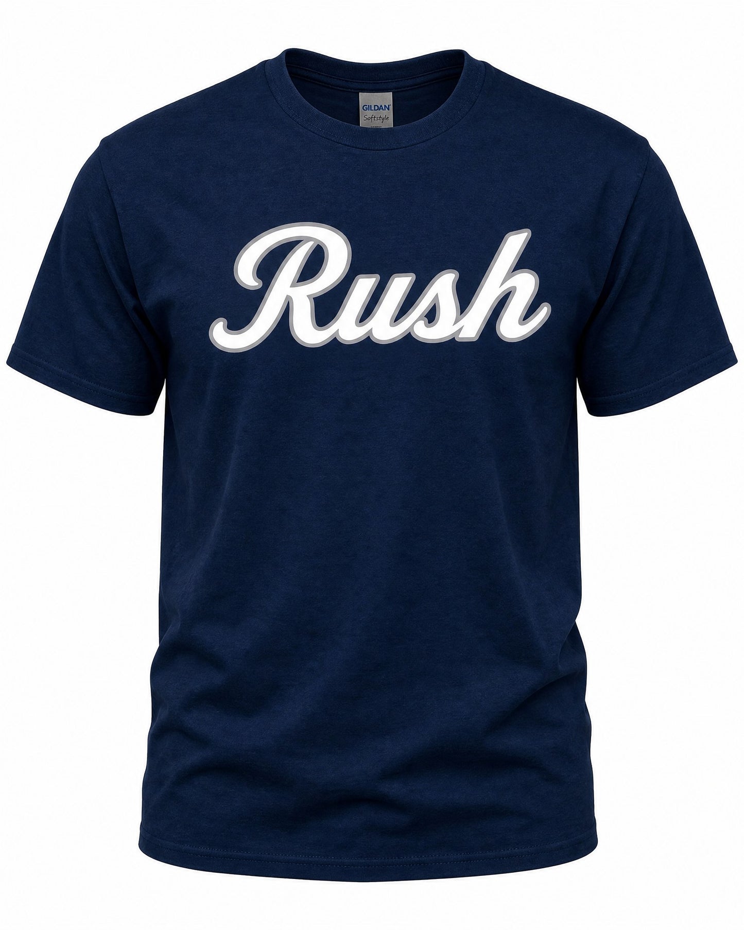 RUSH Navy Softstyle Tee