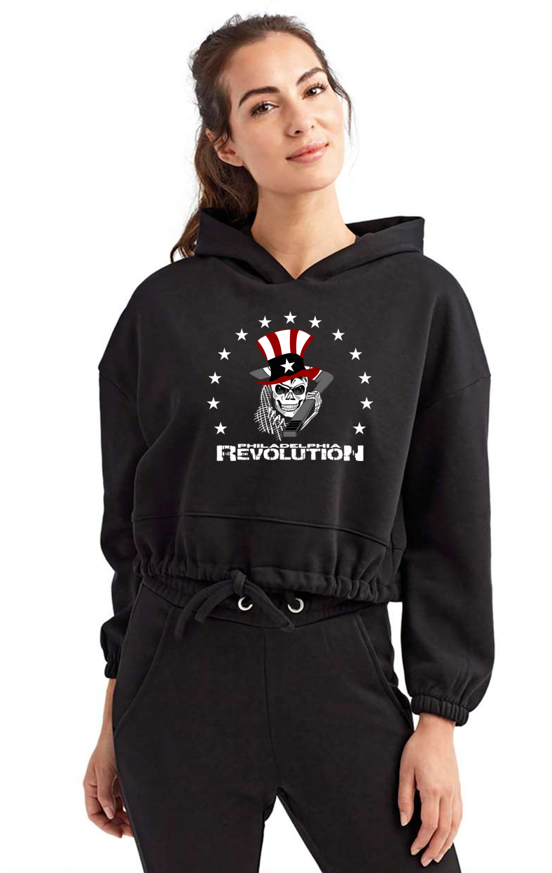 Revolution Women's Cropped Maria Hooded Sweatshirt - TriDri