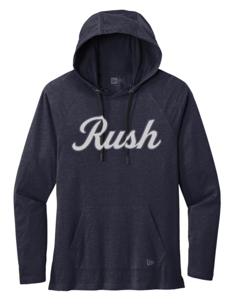 RUSH Navy Tri-Blend Hoodie