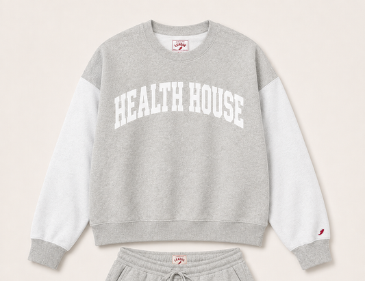 Health House Reverse Fleece Crewneck