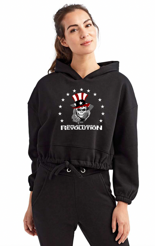 Revolution Women's Cropped Maria Hooded Sweatshirt - TriDri