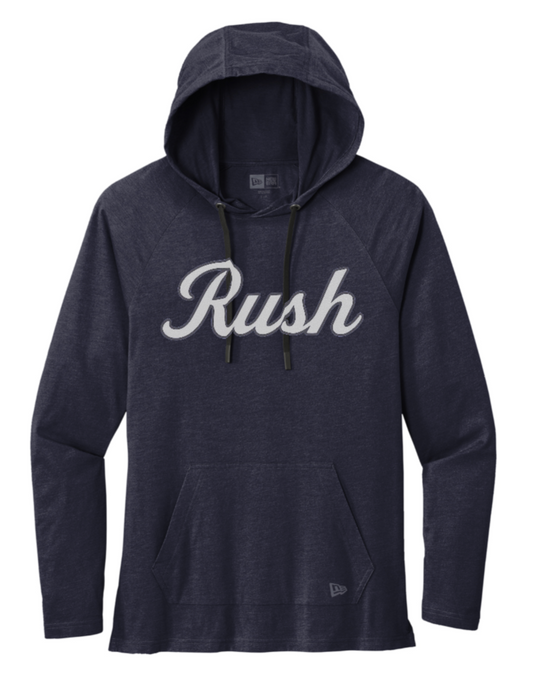RUSH Navy Tri-Blend Hoodie
