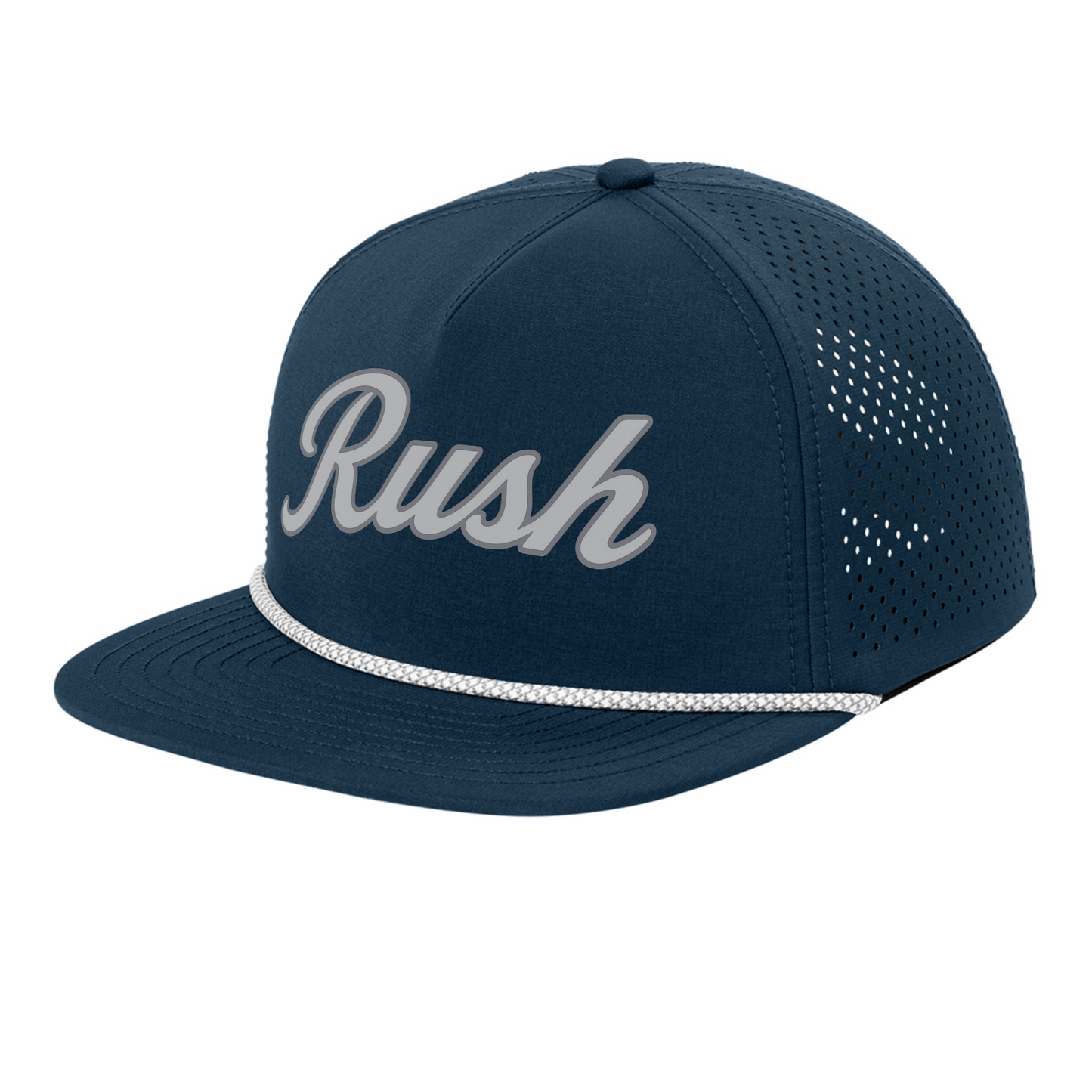 RUSH Navy Rope Performance Cap